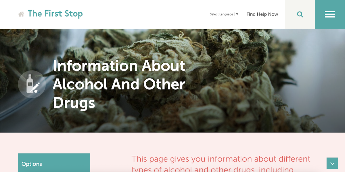 Information About Alcohol And Other Drugs